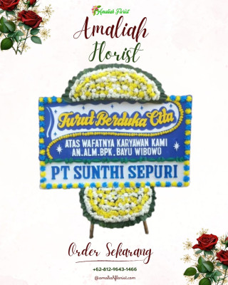 Papan Bunga Duka di Deiyai Miyo